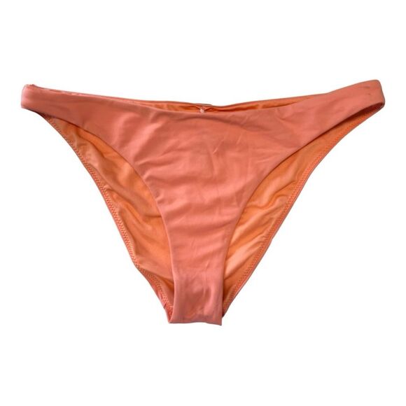 NWOT O’Neill | Saltwater Solids Texture Peach Orange Bikini Bottoms S - Picture 5 of 7
